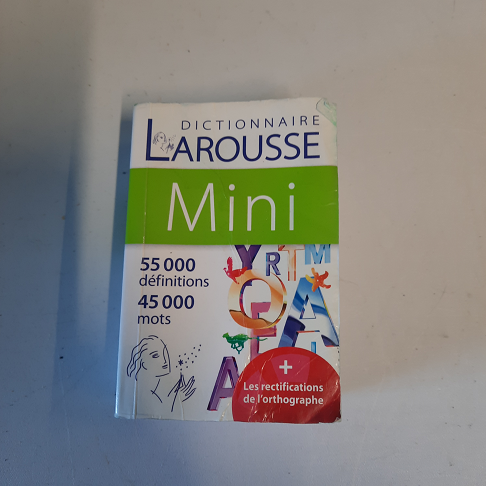Mini dictionnaire larousse