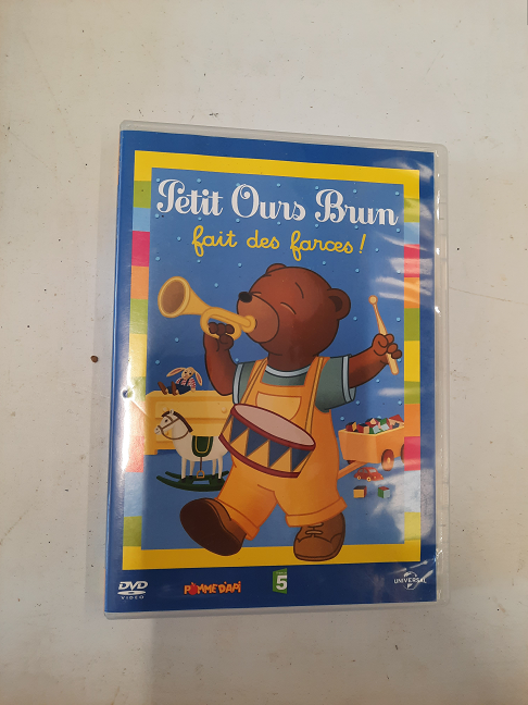 dvd petit ours brun.