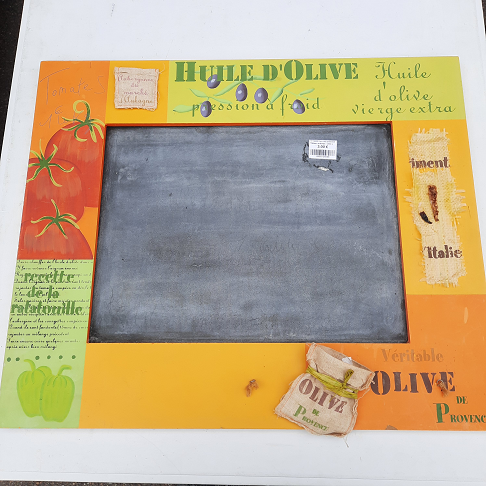 Tableau ardoise « olive «