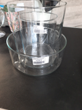 Lot de 3 vases terrariums