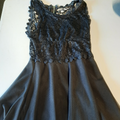 Robes noires dentelles TU
