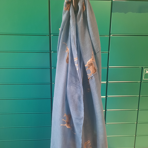tour de cou TU, type foulard "cerfs"