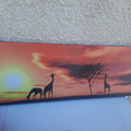 tableau " girafes en Afrique"