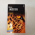 livre  7 jours         Deon Meyer