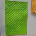 set de table tréssé vert