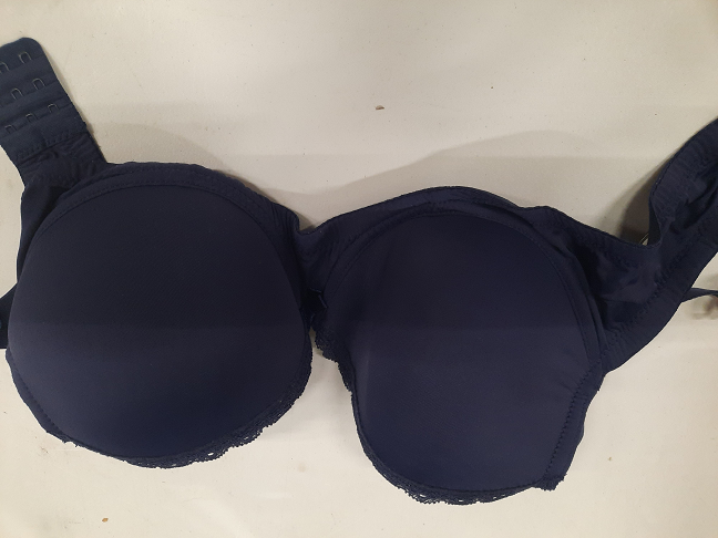 Soutien gorge armartures marine  bonnet 85