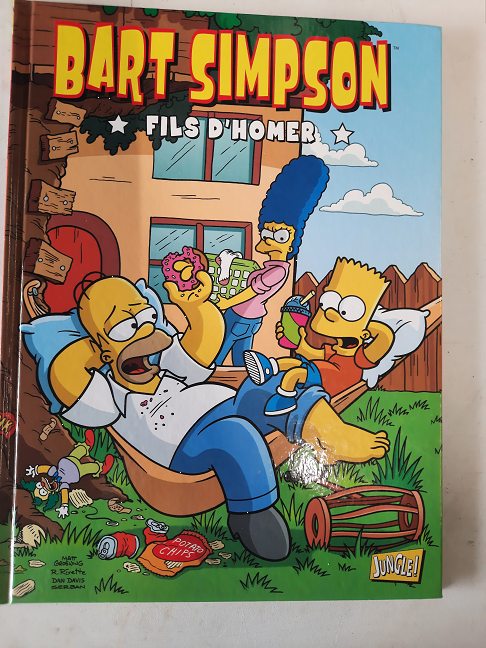 bande dessinée bart simpson