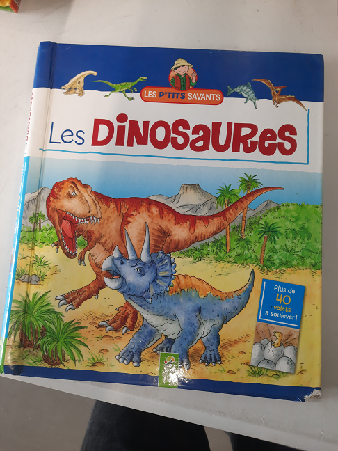 livre les dinosaures