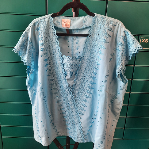 Chemise bleue ciel