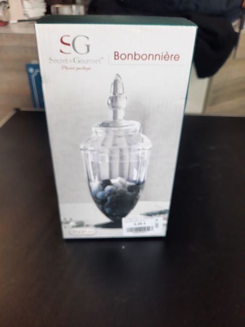 Bonbonnière grise