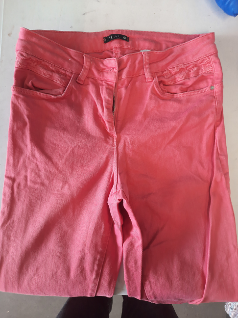 Jeans rose: T36-38:
