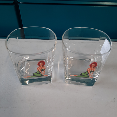 2 verres à whisky