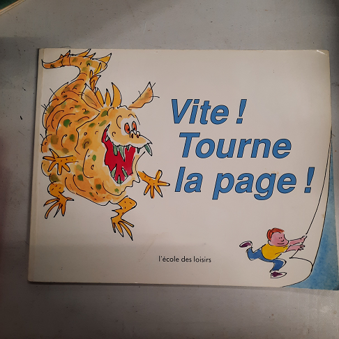 livre vite tourne la page