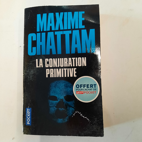 livre  La conjuration primitive     Maxime Chattam