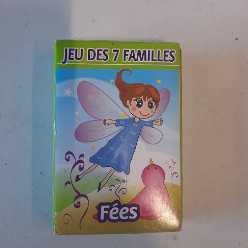 Jeu 7 familles fées.