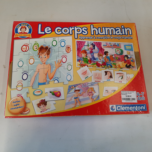jeu Le corps Humain Clementoni