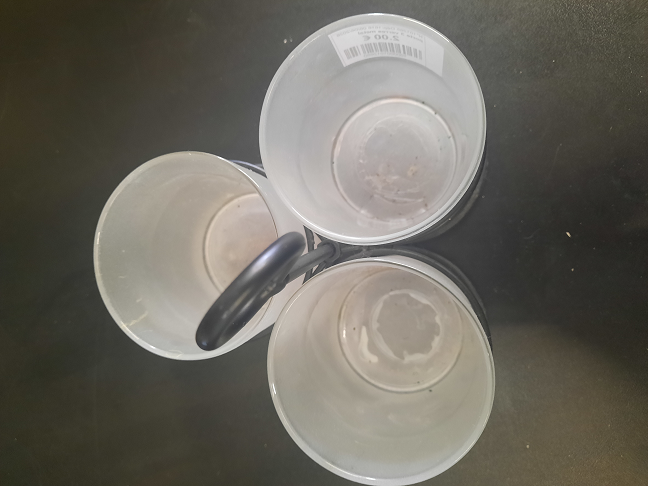 porte 3 verres metal