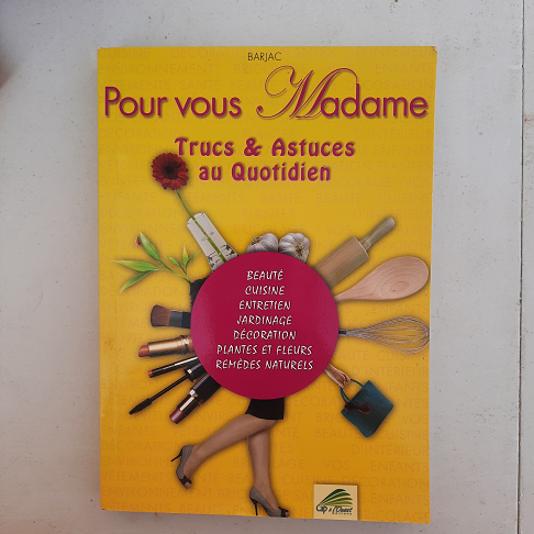 Livre pour vous madame..