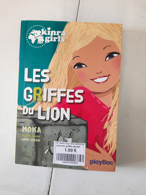 Livre les griffes du lion