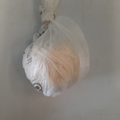 pelote laine beige