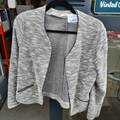 veste gris chinée F