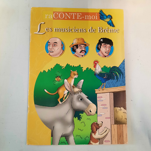 Livre raconte moi des éditions Bout'chou "Les musiciens de Brême" (livre enfant)