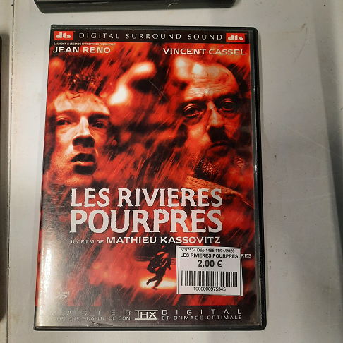 DVD LES RIVIERES POURPRES
