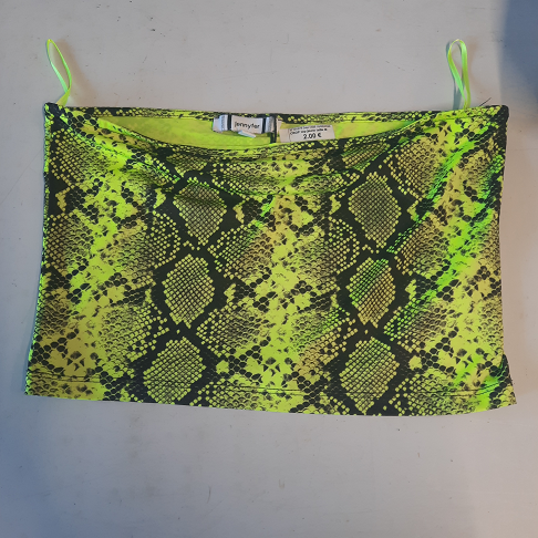 CROP top jaune taille M