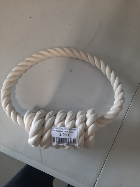 Jouet corde pour chien