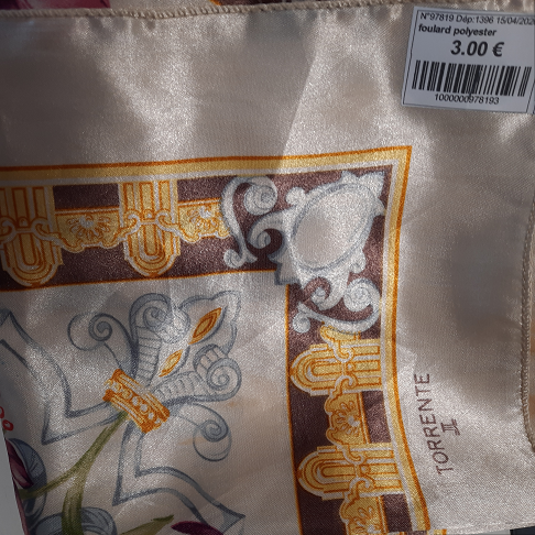 foulard polyester