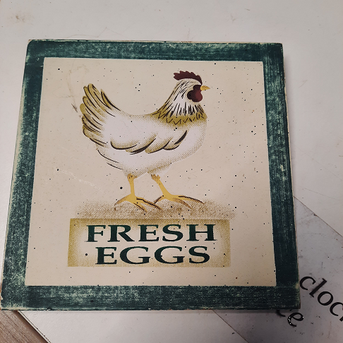 tableau déco 'poules