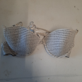 soutien gorge blanc over