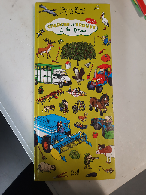 jeu cherche et trouve à la ferme