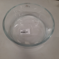 Plat rond en verre