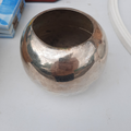 Vase rond métal