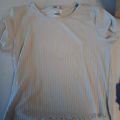T-shirt blanc taille L