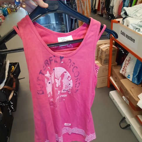 TEE SHIRT ROSE