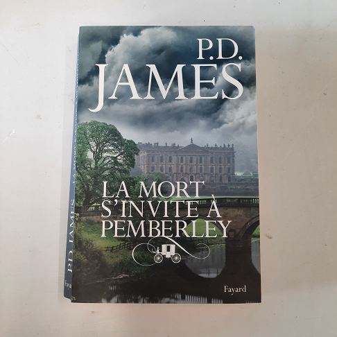 livre  PD James / La mort s'invite à Pemberley