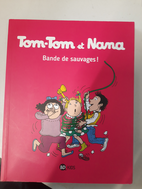 livre tom tom et nana sauvages