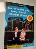 Livre On ne badine pas avec l'amour d'Alfred de Musset (scolaire)