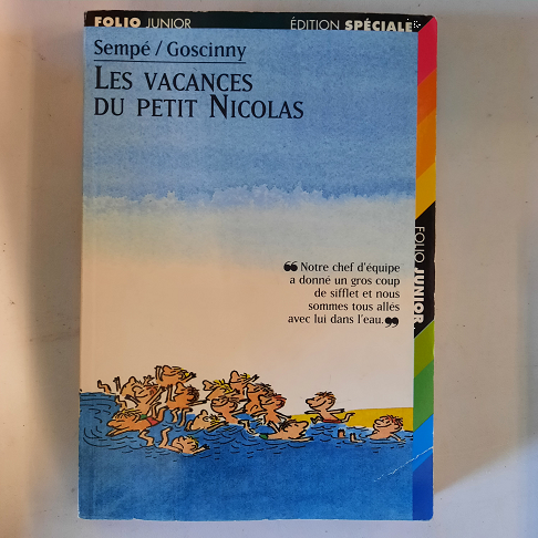 livre les vacances du petit nicolas