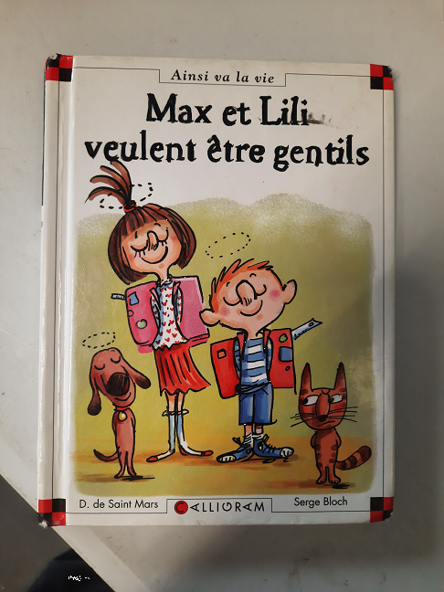 livre max et lili gentils