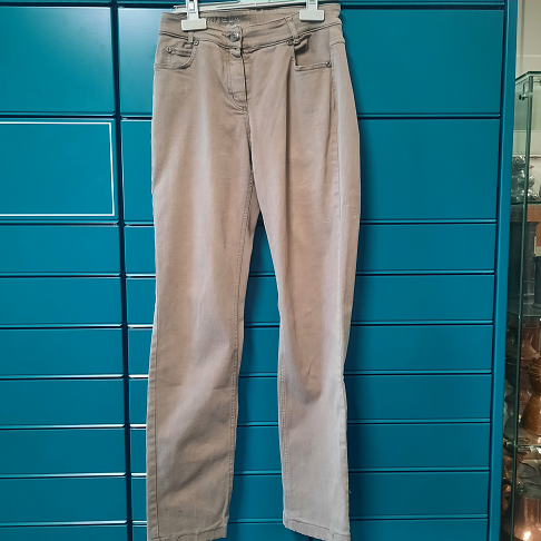 Jean 36 femme marron clair