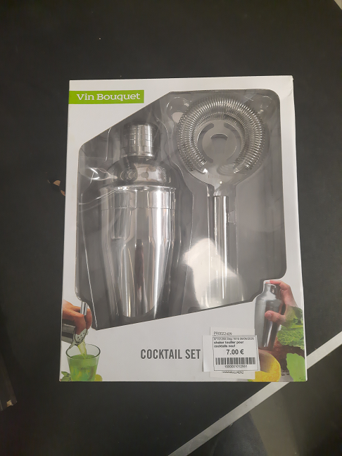 shaker touiller pour cocktails neuf vaisselle