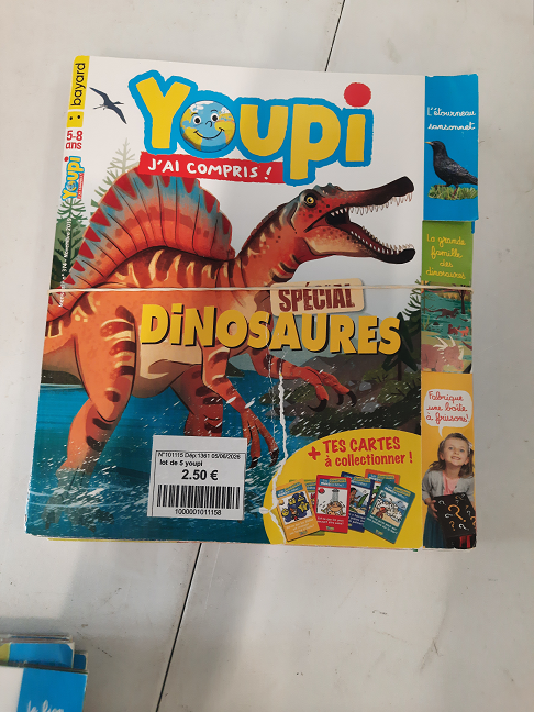 livres lot de 5 youpi