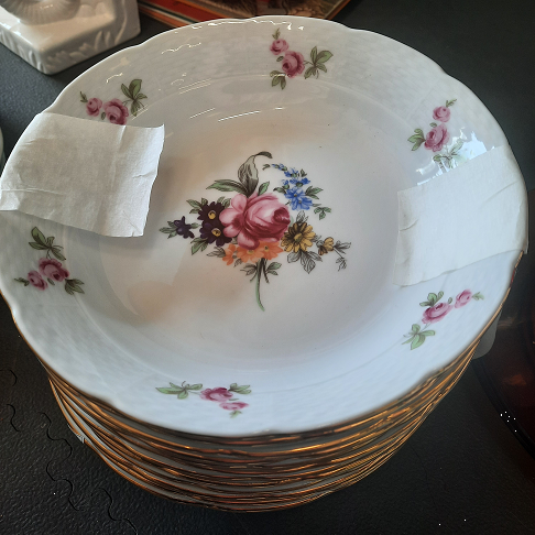 Assiette creuse X12