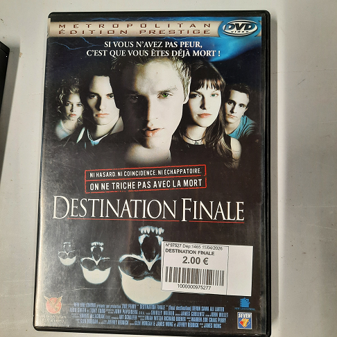 DVD DESTINATION FINALE