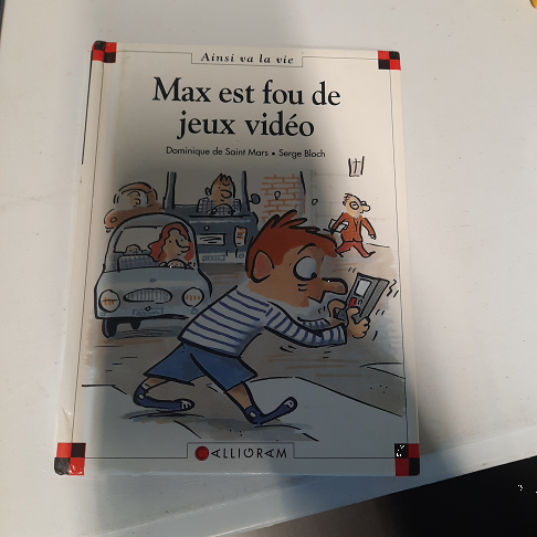 livre max est fou de jeu vidéo