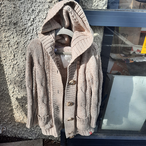 veste/gilet 8/9 ans beige