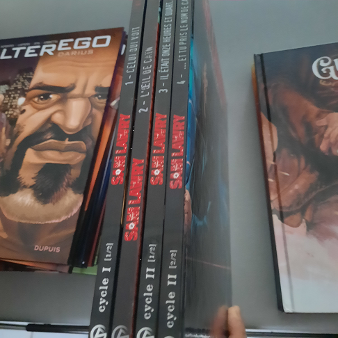 lot de 4 bandes dessinées sam lawry